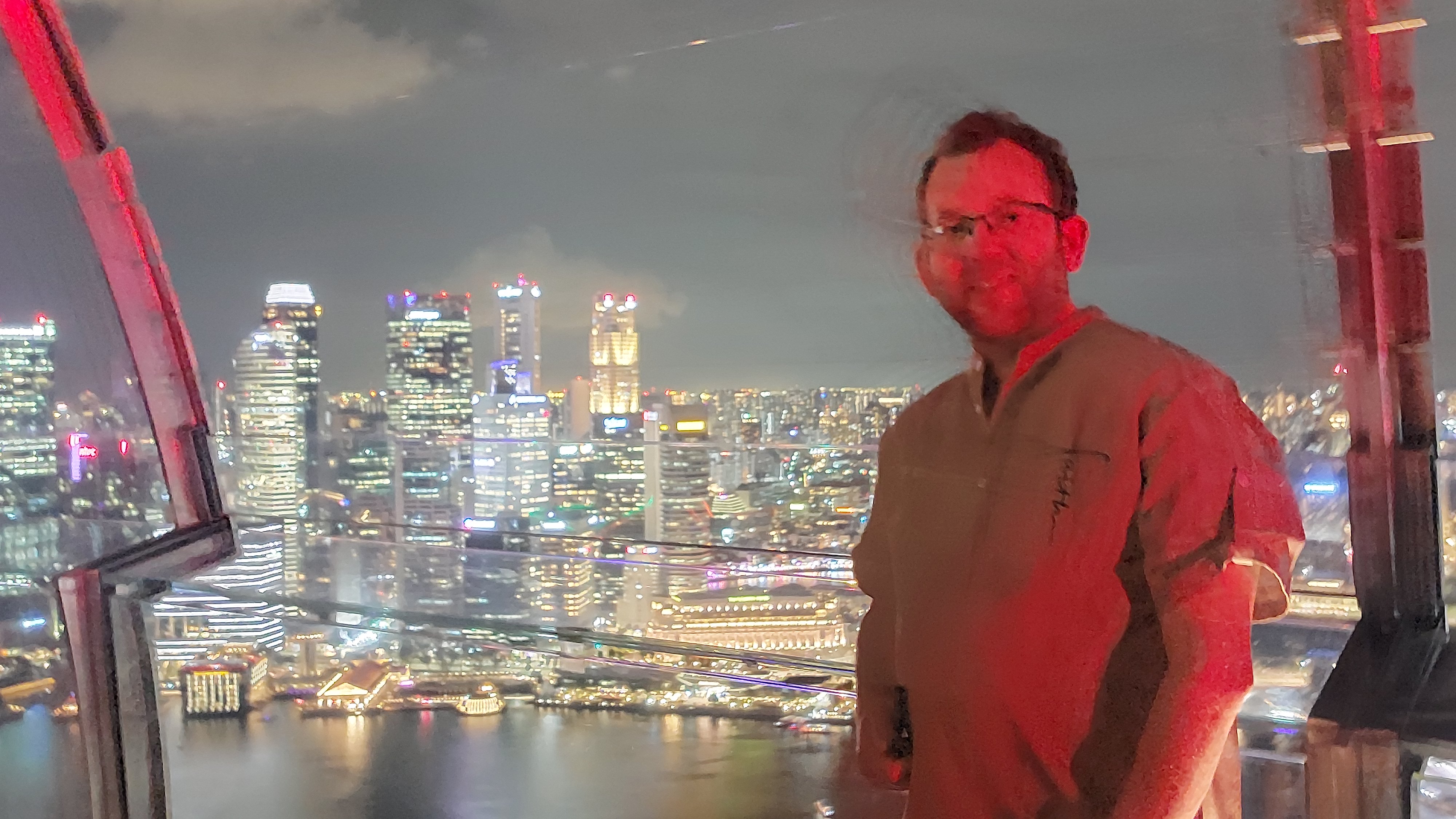 A picutre of me in Singapore